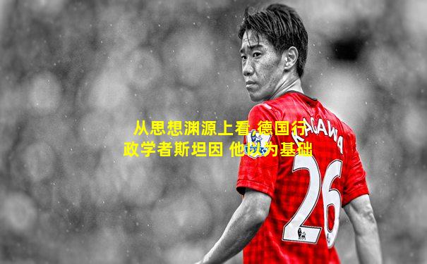 从思想渊源上看,德国行政学者斯坦因 他以为基础
